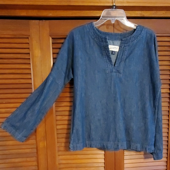 NWOT Universal Thread denim top - Picture 7 of 7